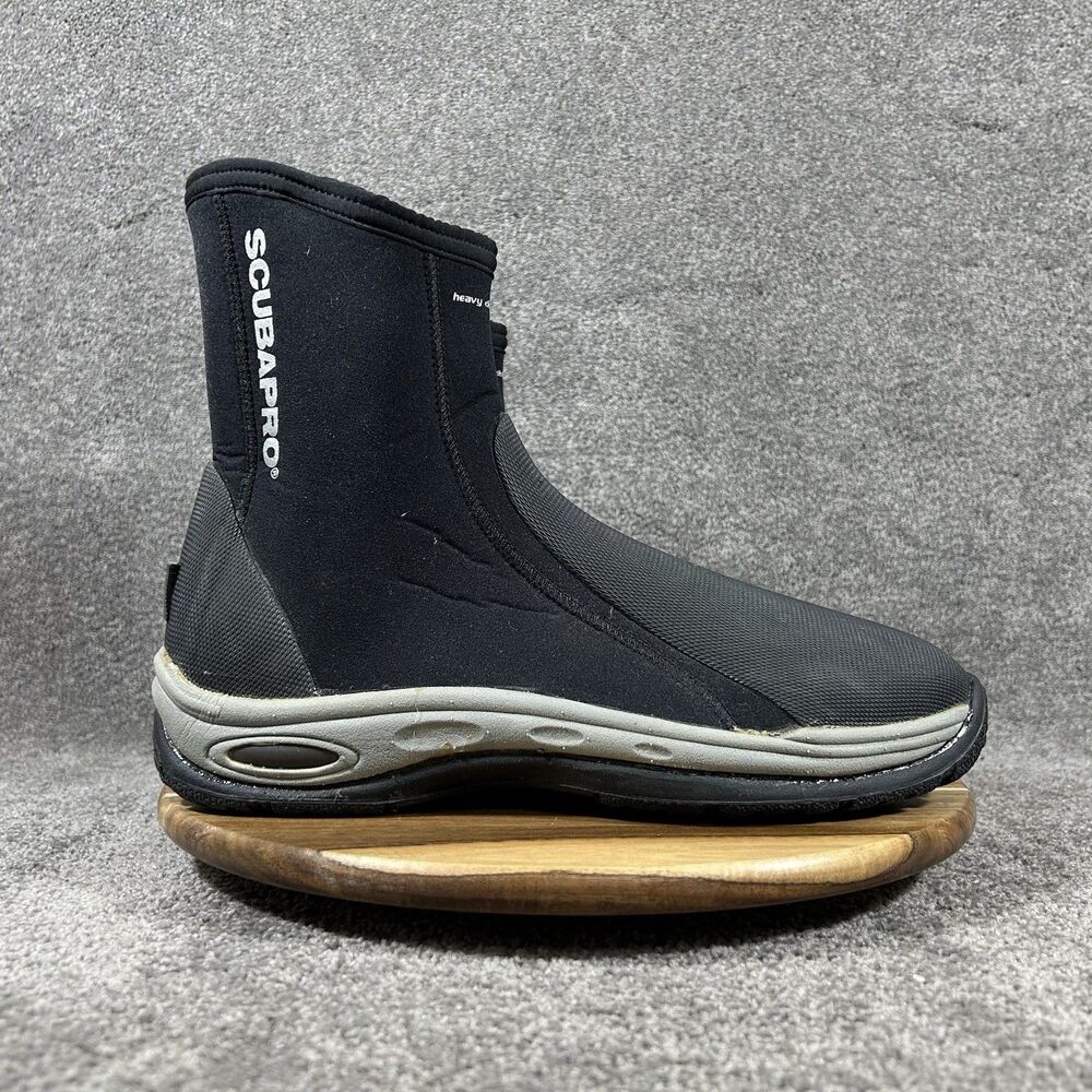 ScubaPro Heavy Duty 6.5 mm Size 3xl Black Zip Up Dive Boots Used